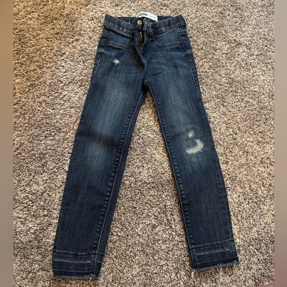 Old Navy Dark Blue Girls Skinny Jeans